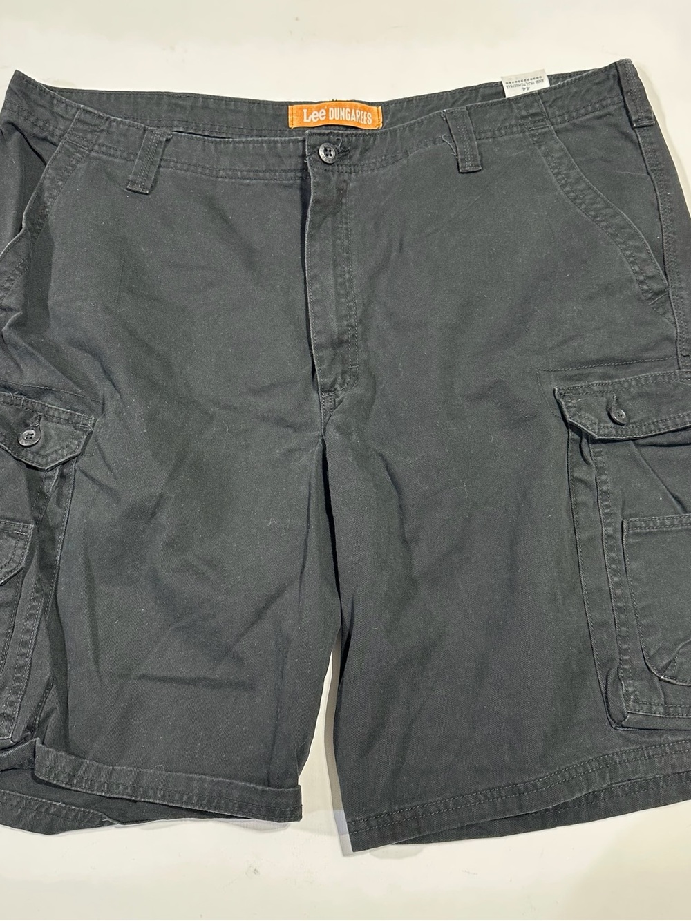 Lee Men’s dark grey Cargo Shorts with Utility Pockets